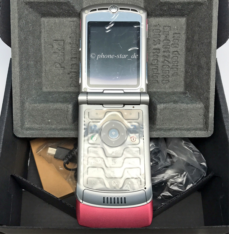 MOTOROLA RAZR V3 KLAPP-HANDY MOBILE PHONE UNLOCKED QUAD-BAND KAMERA WAP ...