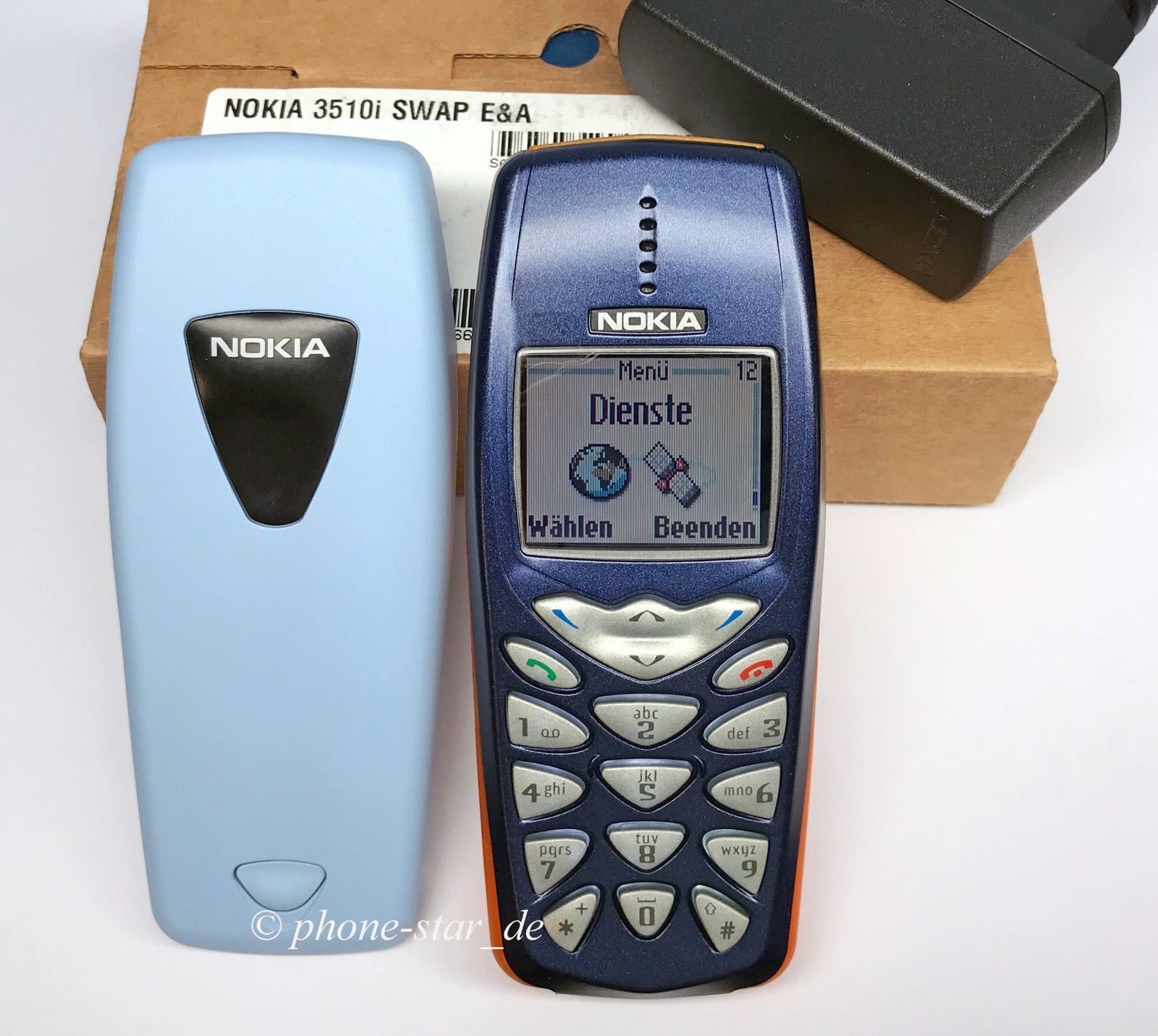 ORIGINAL NOKIA 3510i RH-9 TASTEN-HANDY FARBDISPLAY MOBILE PHONE GPRS ...