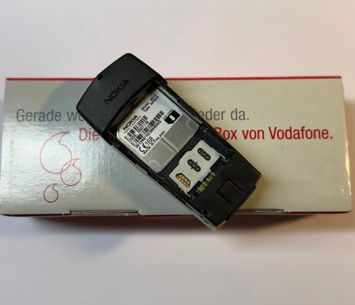 Nokia 6510 NPM-9 Retro Tasten-Handy Mobile Phone WAP GPRS (SWAP-Unit in Box)