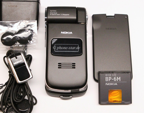 Nokia N93-1 Klapp-Handy Carl Zeiss Kamera Bluetooth UMTS WLAN simlockfrei (wie neu)
