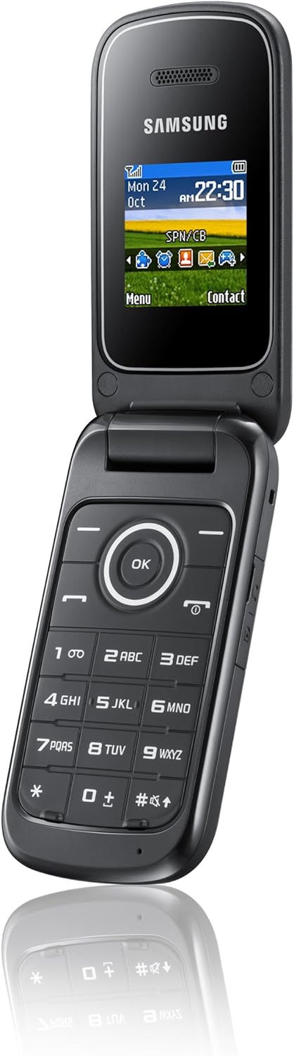 Samsung GT-E1190 Klapp-Handy Unlocked Tasten Farbdisplay Spiele uTrack wie Neu