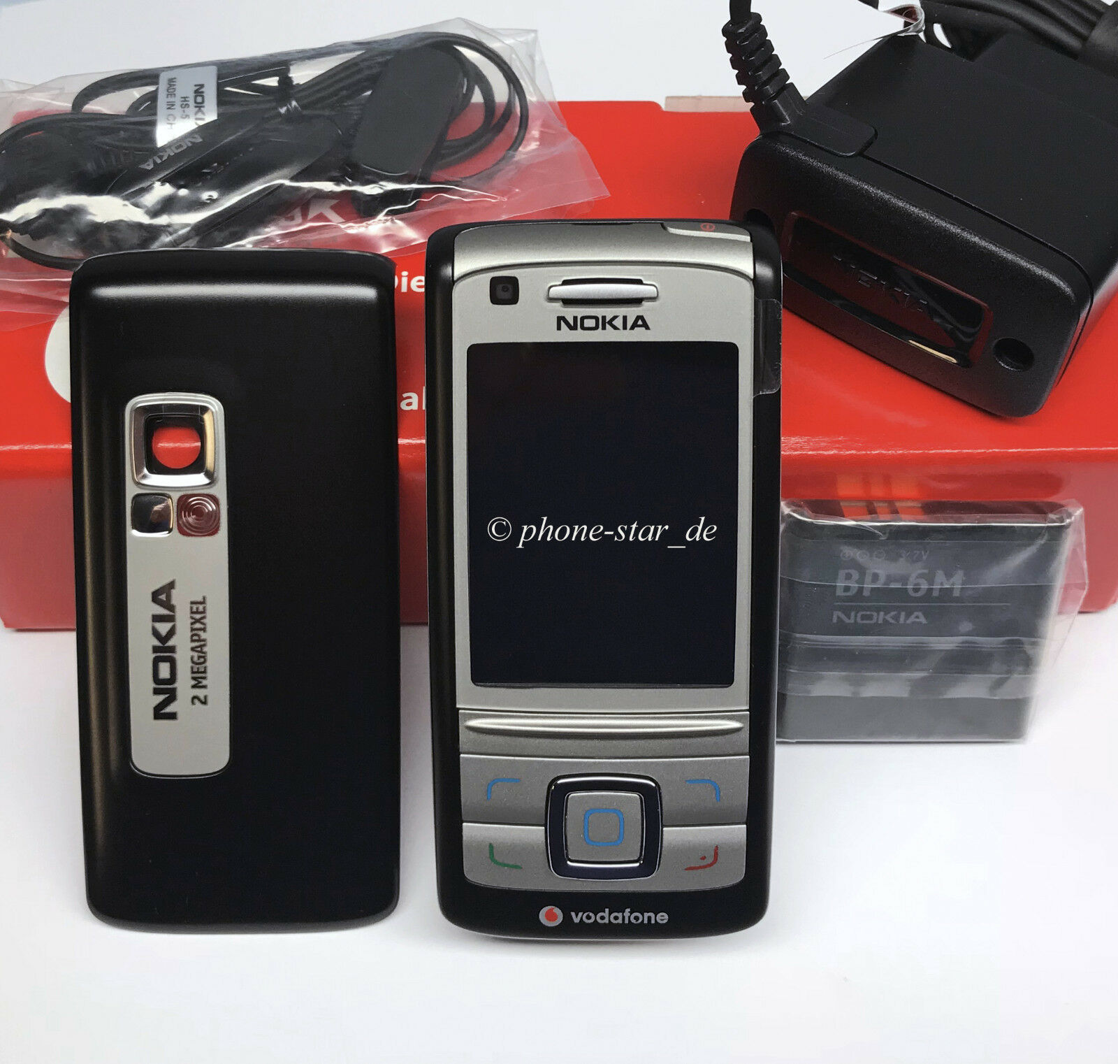 Nokia 6280 RM-78 Business Slide-Handy Tasten Kamera Mobile Phone Neu New Box
