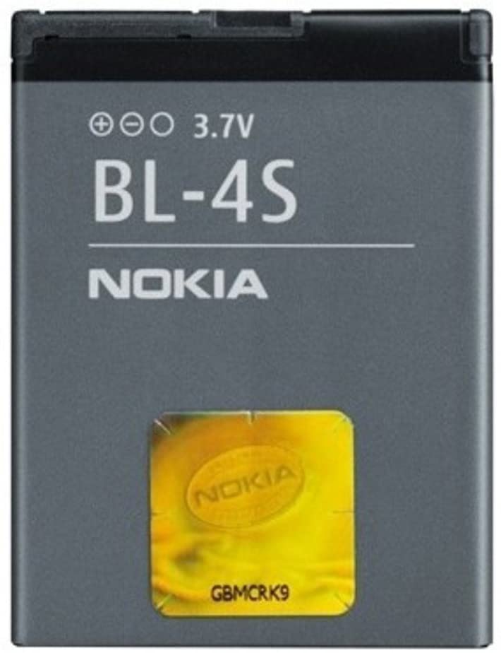 Original Nokia BL-4S Li-Ion Akku 860 mAh Neu (2680s 3600s 3710f 6208c 7020 7100 7610 Supernova)