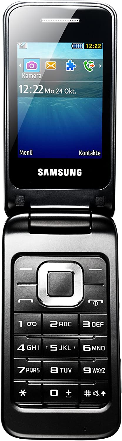 Samsung GT-C3520 Klapp-Handy Tasten Quad-Band Mobile Phone Unlocked Bluetooth MP3 wie Neu
