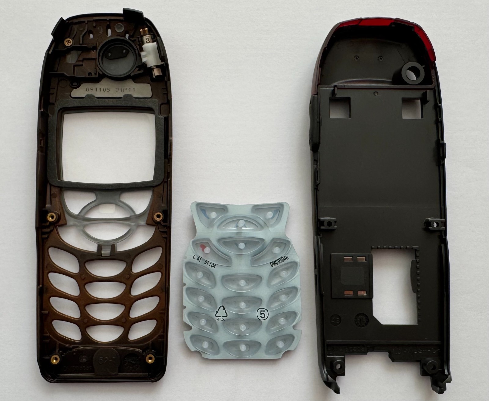 Original Nokia 6310 6310i A/B-Cover Set Oberschale Gehäuse Tastatur Front Back Housing Keypad