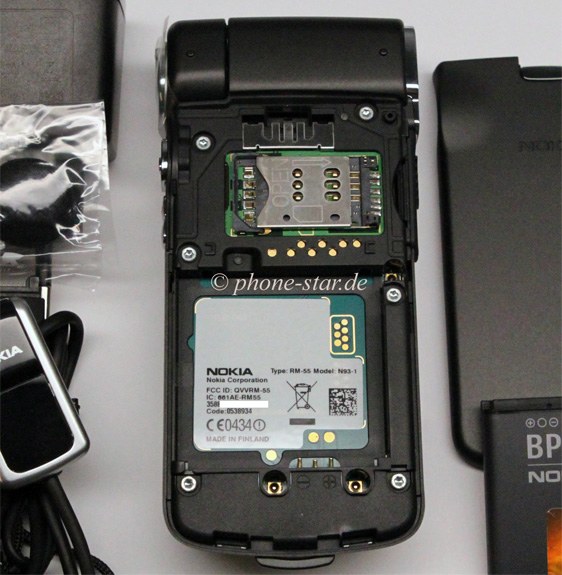 Nokia N93-1 Klapp-Handy Carl Zeiss Kamera Bluetooth UMTS WLAN simlockfrei (wie neu)