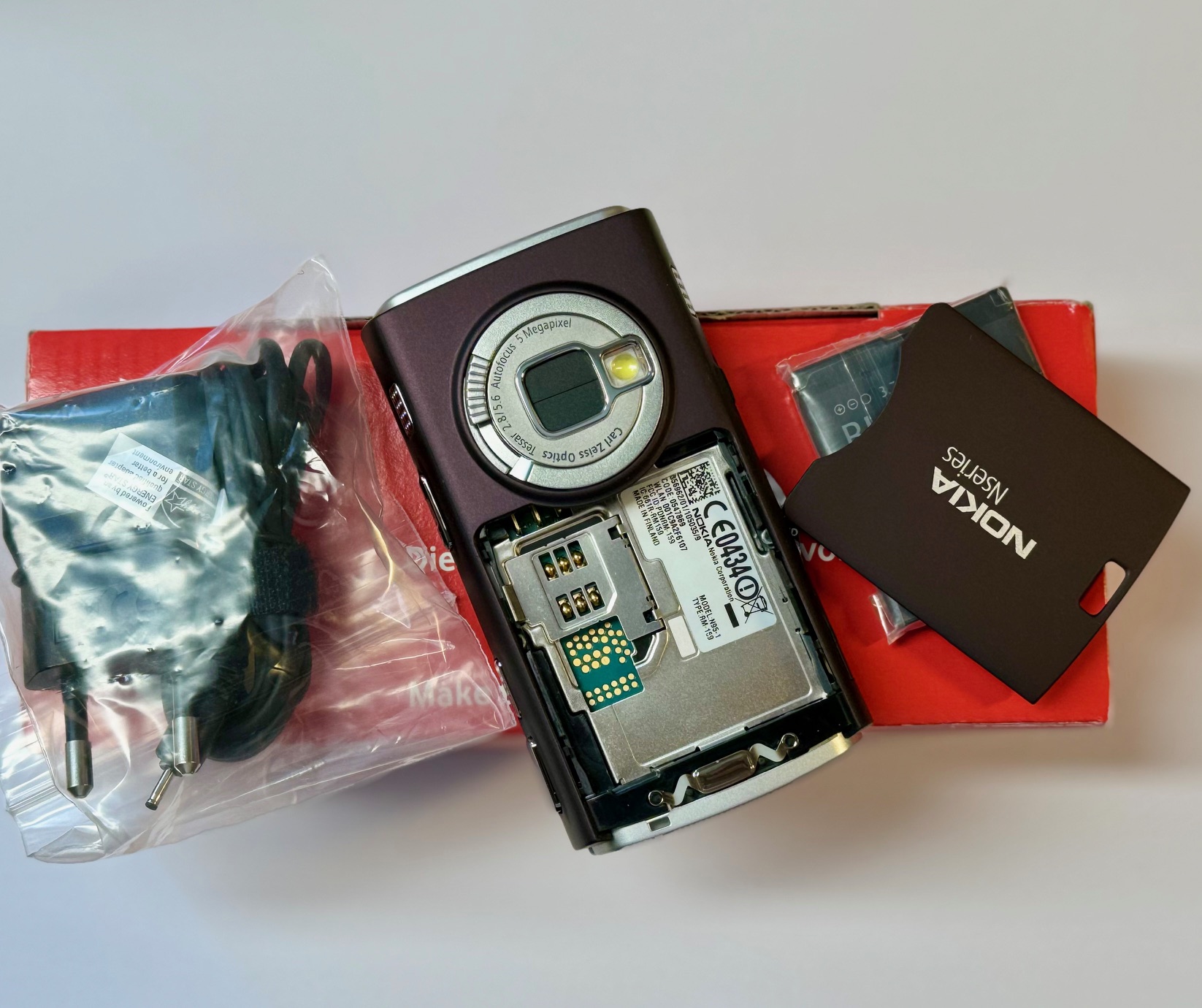 Nokia N95-1 Slider-Handy Quad-Band UMTS Multimedia Smartphone 5-Megapixel-Kamera (SWAP)