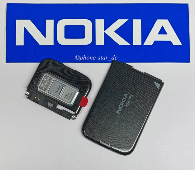 Original Nokia N85 Akkudeckel Battery Cover Rear Camera Housing Black