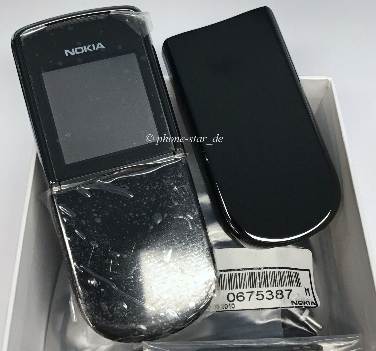 Nokia 8800 Sirocco Dark Edition RM-165 Original Handy Mobile Phone SWAP Neu