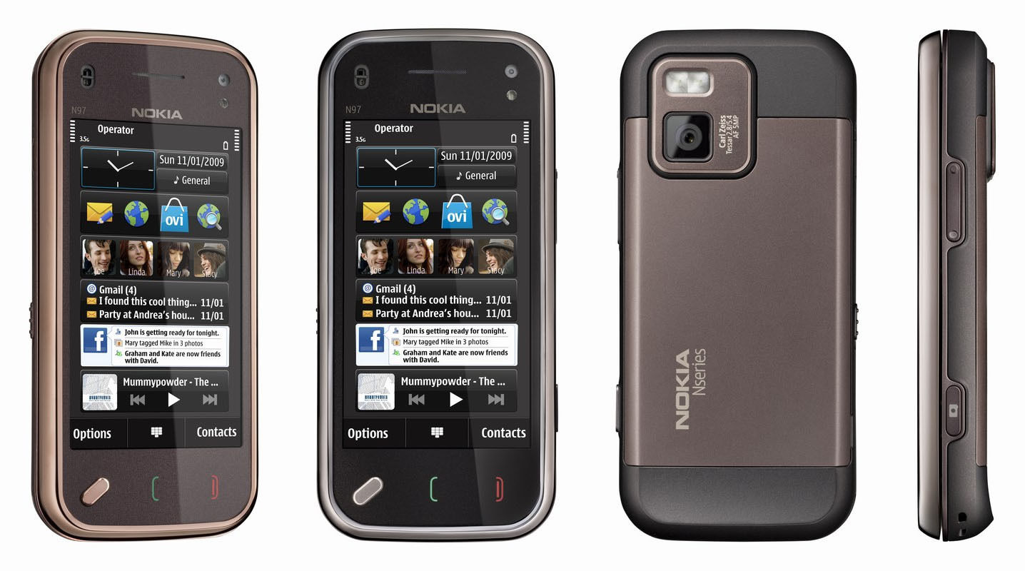 Nokia N97-4 mini 8GB RM-555 Handy Smartphone Touch Kamera MP3 WLAN UMTS wie Neu