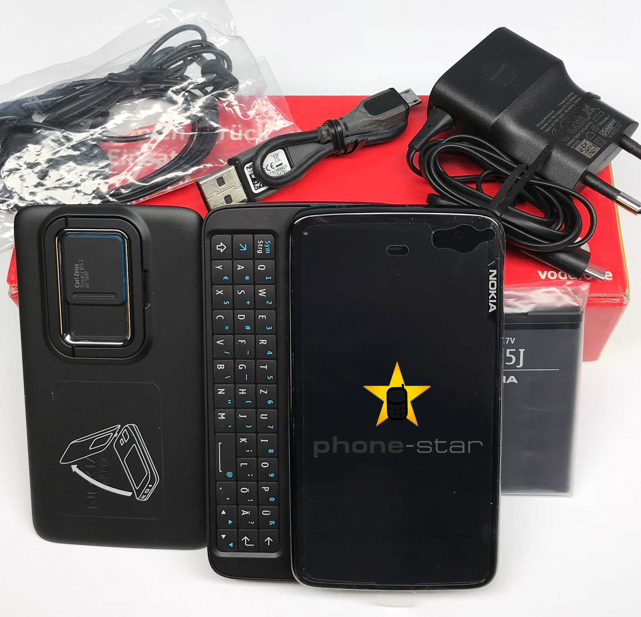 Nokia N900 32GB RX-51 Linux Maemo Smartphone Kamera MP3 WLAN UMTS Touch QWERTZ (wie neu)