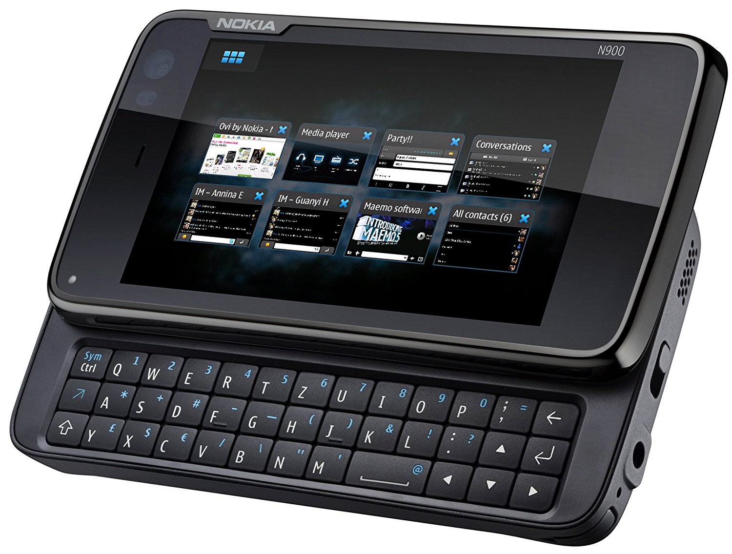 Nokia N900 32GB RX-51 Linux Maemo Smartphone Kamera MP3 WLAN UMTS Touch QWERTZ (wie neu)