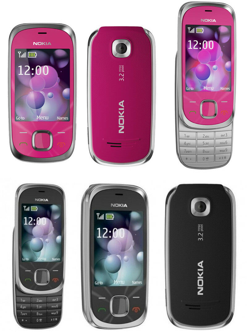 Nokia 7230 Slider-Handy Mobile Quad-Band Phone Bluetooth UMTS Kamera MP3 Wie Neu