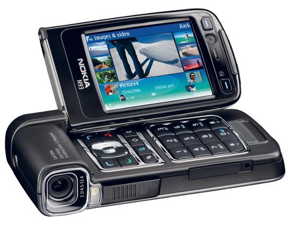 Nokia N93-1 Klapp-Handy Carl Zeiss Kamera Bluetooth UMTS WLAN simlockfrei (wie neu)
